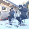 평창패럴림픽 준비하는 북한 스키 선수 둘 “지난달 처음 타봤다”