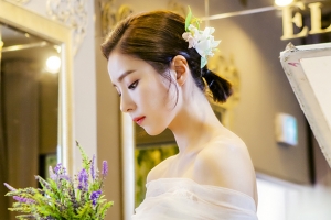 ‘흑기사’ 신세경, 웨딩드레스 입은 모습 포착 ‘청초한 매력’