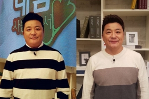 윤정수, 다이어트 전후 비교 사진 “14kg 감량..목이 생겼다”