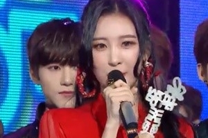 ‘음악중심’ 선미 2관왕, ‘주인공’ 표절 논란에도 ‘인기’