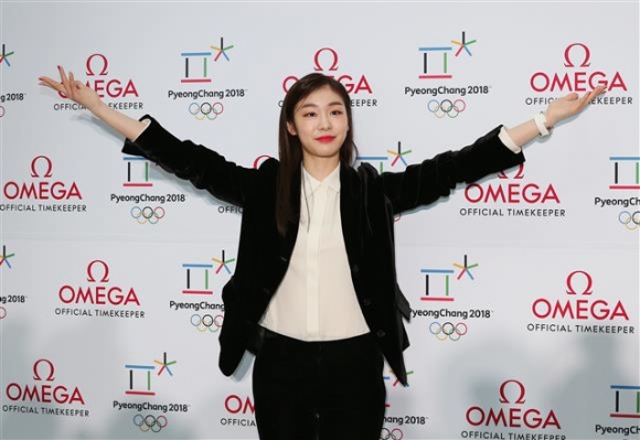 김연아, 평창동계올림픽 함께 응원해요! 