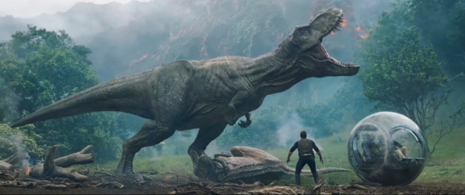 ‘쥬라기 월드: 폴른 킹덤’ 2차 예고편 한 장면.