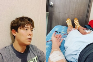 H.O.T 토니안, 무릎 부상으로 병원 신세...“만신창이. 내일부터 다시 연습!”