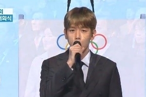 엑소 백현, IOC 총회 개회식 애국가 제창..차인표-박선영 아나운서 사회