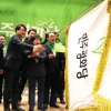 [서울포토] 민주평화당 당기 흔드는 조배숙 대표 및 의원들