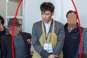 빅뱅 탑, 용산구청 행사서 포착 ‘다소곳 포즈+수줍 미소’