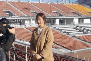 ‘평창人’ 안혜경, 평창올림픽 개막식 앞두고 응원 ‘기상캐스터 출신 답네~’