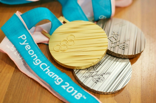 평창동계올림픽 메달.