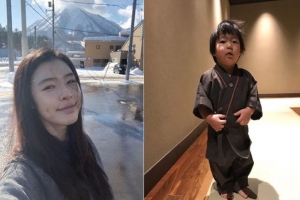 그룹 애프터스쿨 출신 가희, 일본 태교 여행...‘꼬꼬마’ 아들 노아 공개