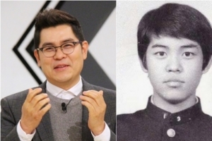 김용만 학창시절 사진 공개, 알고보니 이상순 닮은꼴?