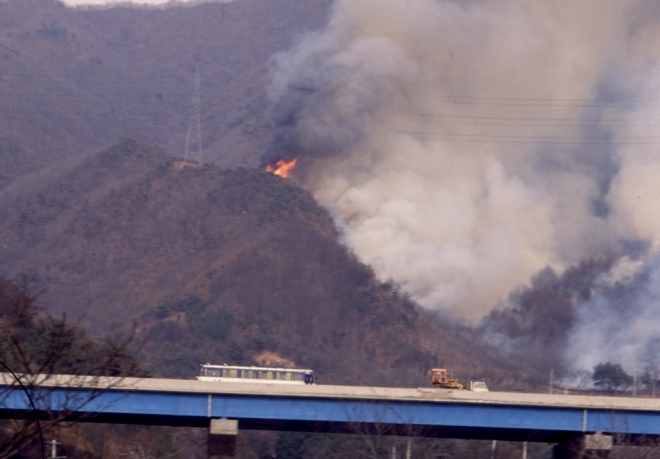포천 왕방산 산불 (사진은 기사와 관련 없음)