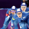여자빙속 팀추월 3개 대회 연속 8강 탈락