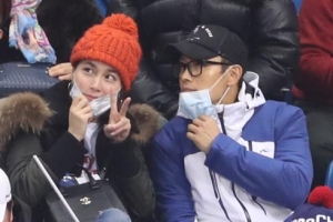 이병헌 이민정, 쇼트트랙 직관 후 SNS 올린 사진 “수고하셨습니다”