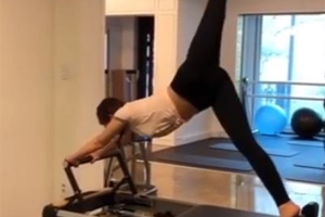 전소미, 군살 없는 몸매 비결은 필라테스? ‘어려운 동작도 척척’