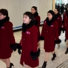 [서울포토] 출경 대기하는 북한 응원단
