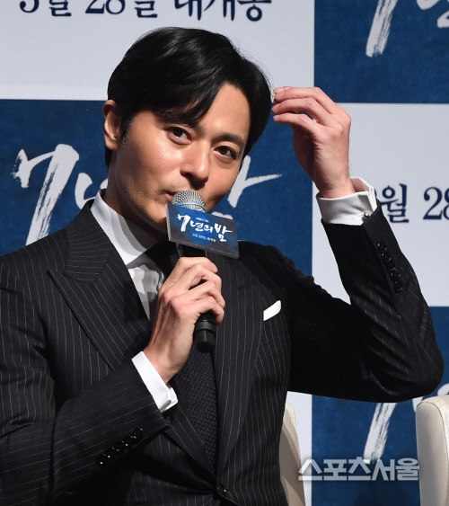 ‘7년의 밤’ 장동건, M자탈모