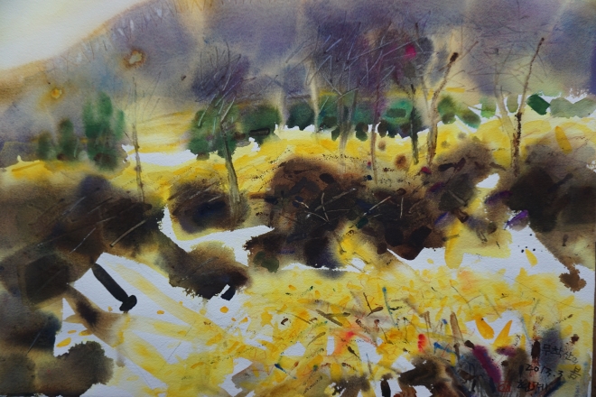 조현계 화백의 작품 ‘봄의 메아리’