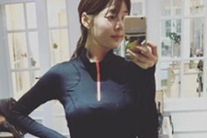 한지혜, 탄탄한 몸매 비결은 필라테스? ‘군살 제로’
