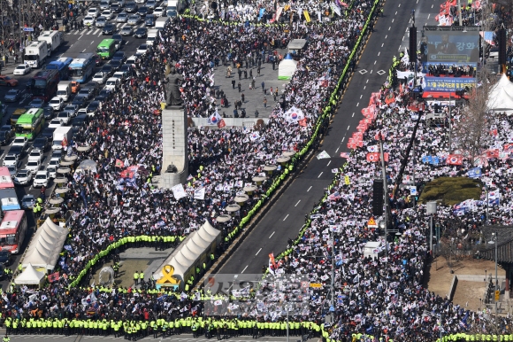 지난해 집회·시위 6만 8315건으로 역대 최다