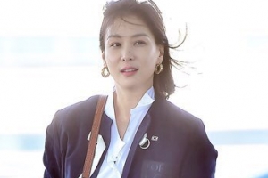 [포토] 고소영, 가슴에 단 태극기와 함께 빛나는 미모