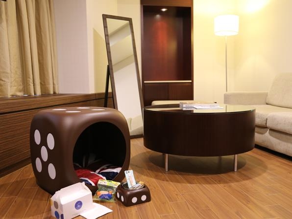 반려동물 동반 투숙이 가능한 노보텔 앰배서더 대구 호텔의 ‘펫블리룸’.