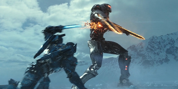 영화 ‘퍼시픽 림: 업라이징’ 전투 스팟 한 장면.