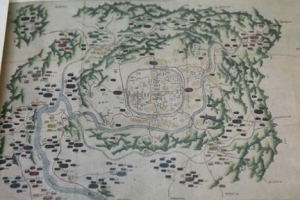 전통한지로 만든 고지도, 전주 초등 교과서에