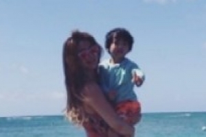 주아민, 아들과 함께 하는 행복한 일상 ‘환한 미소’