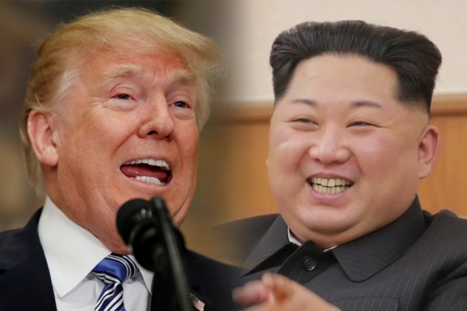 도널드 트럼프 미국 대통령과 김정은 북한 노동당 위원장  AFP 연합뉴스 / 조선중앙통신