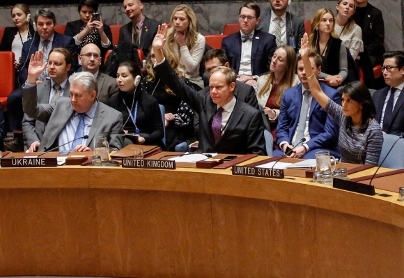 작년 12월 유엔 안보리에서 대북 제재 ‘만장일치’