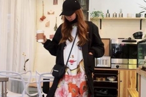 ‘D라인’ 박한별, 꼬까옷 입고 봄맞이 외출...“봄이 왔나 봄”