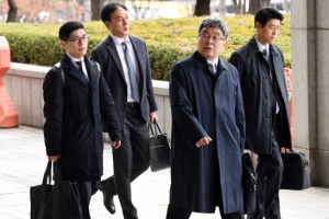 [서울포토] MB 오늘 소환…변호인단도 검찰로