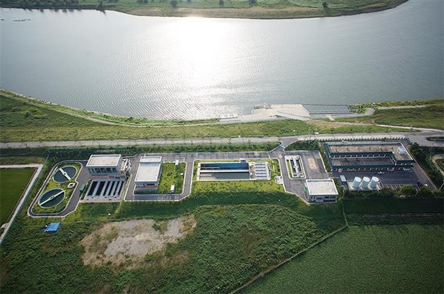 취수장 이전을 놓고 대구시와 경북 구미시가 갈등을 빚고 있다. 사진은 대구취수장 이전 후보지로 거론되고 있는 구미 해평광역취수장. 구미시 제공