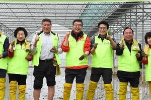 “풍년농사 기원하며” 여주 올 첫 모내기