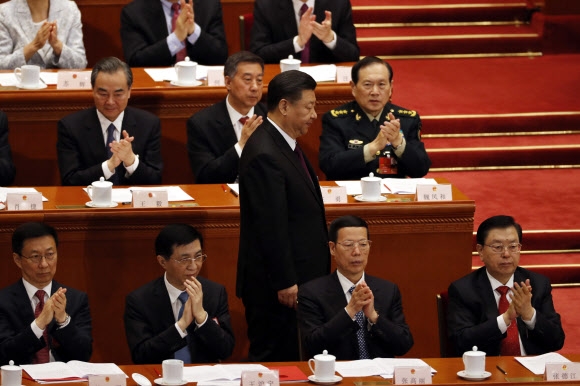 中 전인대 폐막…시진핑 “하나의 중국” 연설