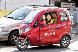 조은희  서초구청장이  빨간 삼륜차를 탄 까닭은