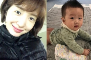 그룹 샵 출신 서지영, 두 아이의 엄마로...6개월된 아들 공개 ‘깜찍’