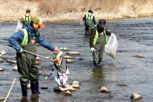 세계 물의 날… 탄천 정화활동