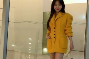 걸스데이 민아, 서울패션위크 참석 인증샷 공개...‘마네킹인 줄’