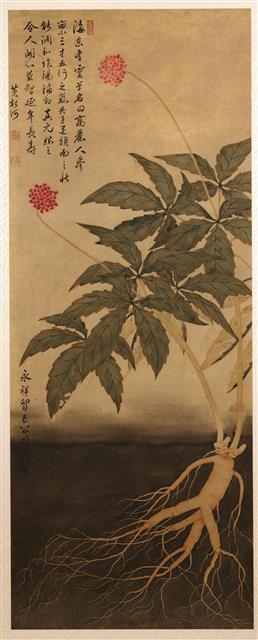 황경화 ‘인삼도’