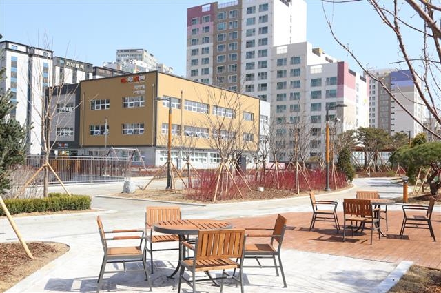 서울 구로구 오류동역 일대에 위치한 오류문화센터의 모습. 구로구 제공