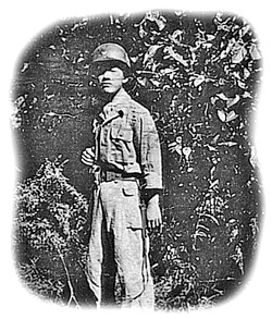 1951년 6월 7일 수도사단 향로봉 전투에서 이경종(당시 16세).