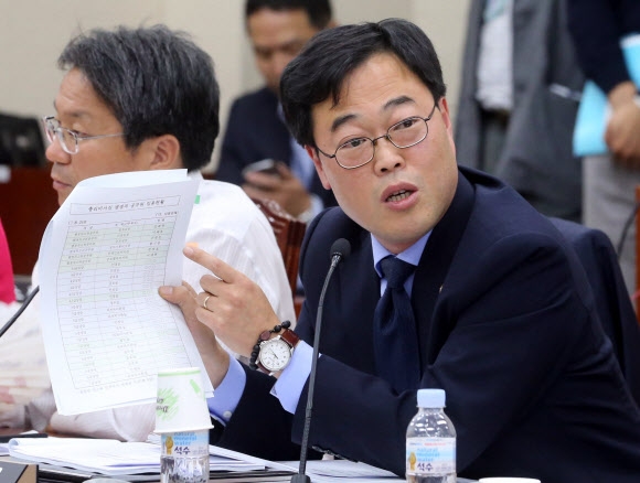 김기식 전 민주당 의원이 30일 신임 금융감독원장에 내정됐다. 연합뉴스