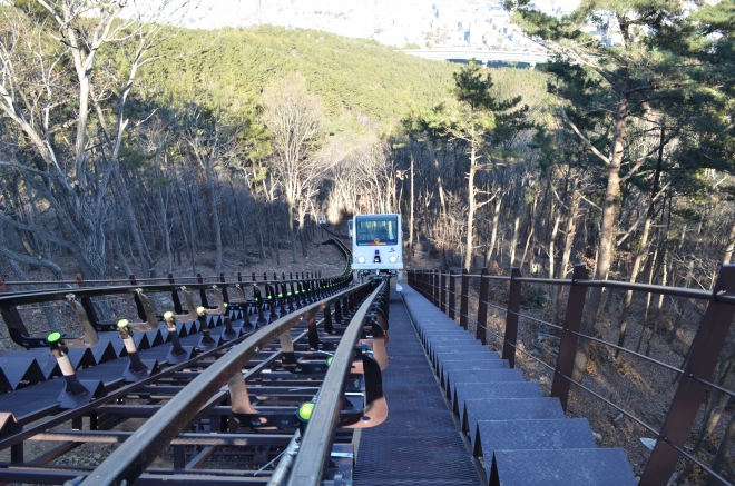 거제 계룡산 관광모노레일