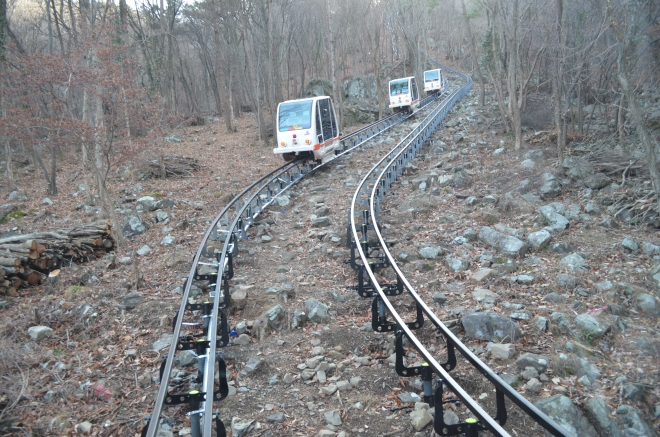 거제 계룡산 관광모노레일