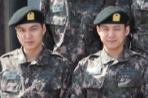 서준영 육군훈련소 입소 뒤늦게 알려져..이민호 옆에서 포착