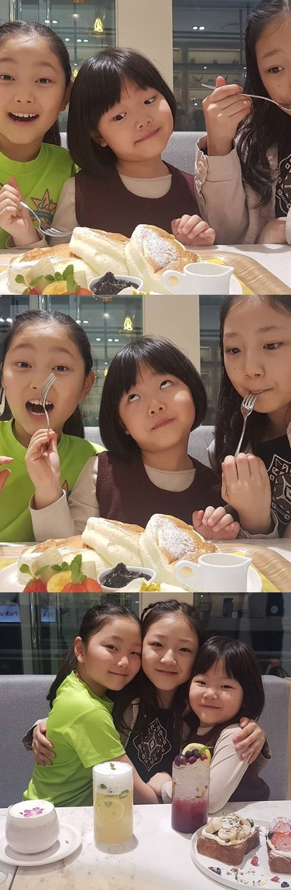 정웅인 딸 세윤, 소윤, 다윤