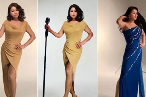 ‘섹시볼륨’ 홍지민, 밀착 원피스로 넘사벽 몸매 과시