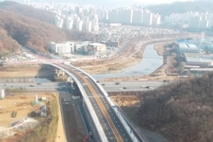 안양시, 충훈터널~광명역 연결하는 충훈대교 개통
