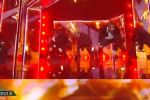 ‘뮤직뱅크’ 스트레이 키즈, ‘District 9’ 무대서 ‘상남자 매력 폭발’